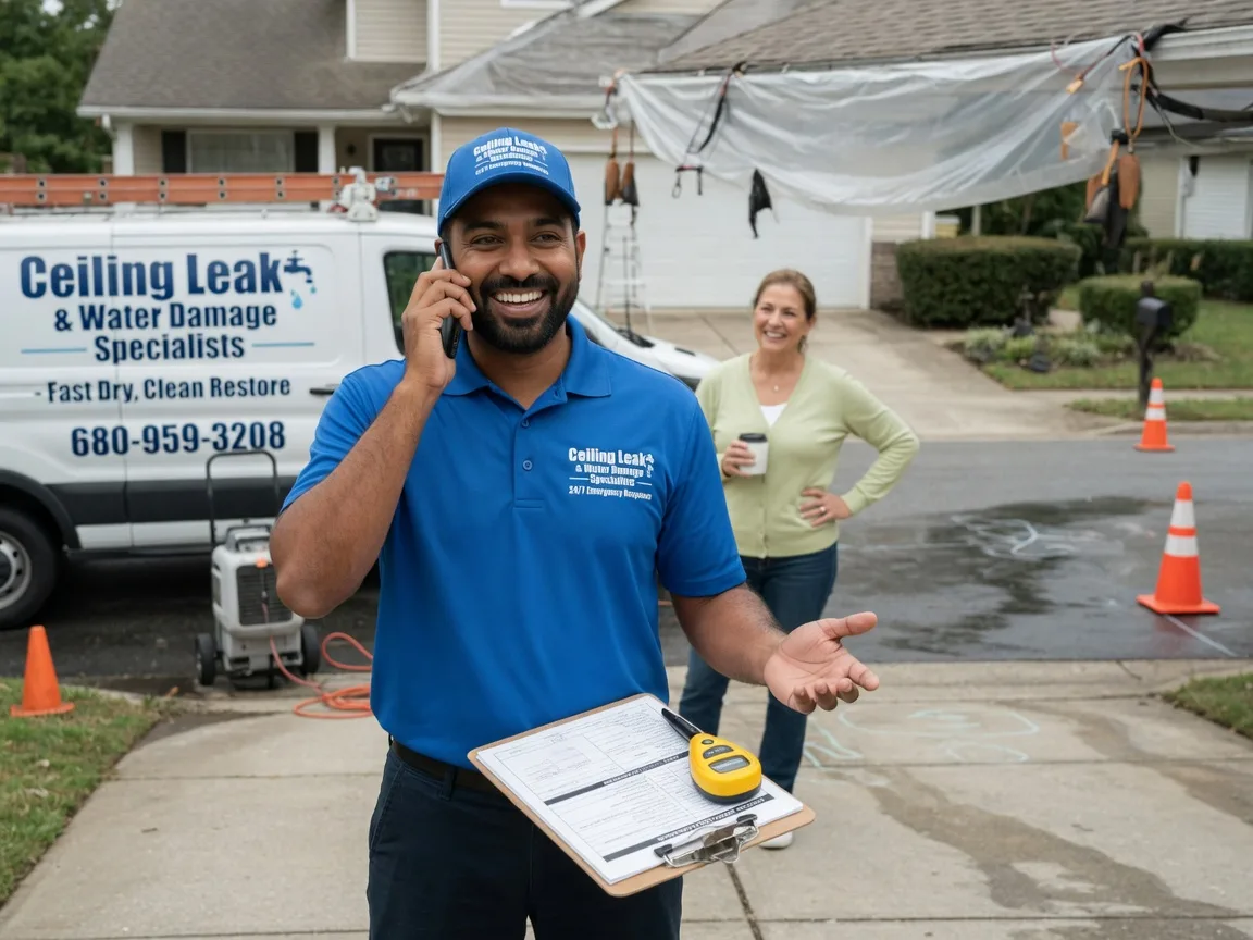 Ceiling Leak Cleanup Hixson, TN FAQs