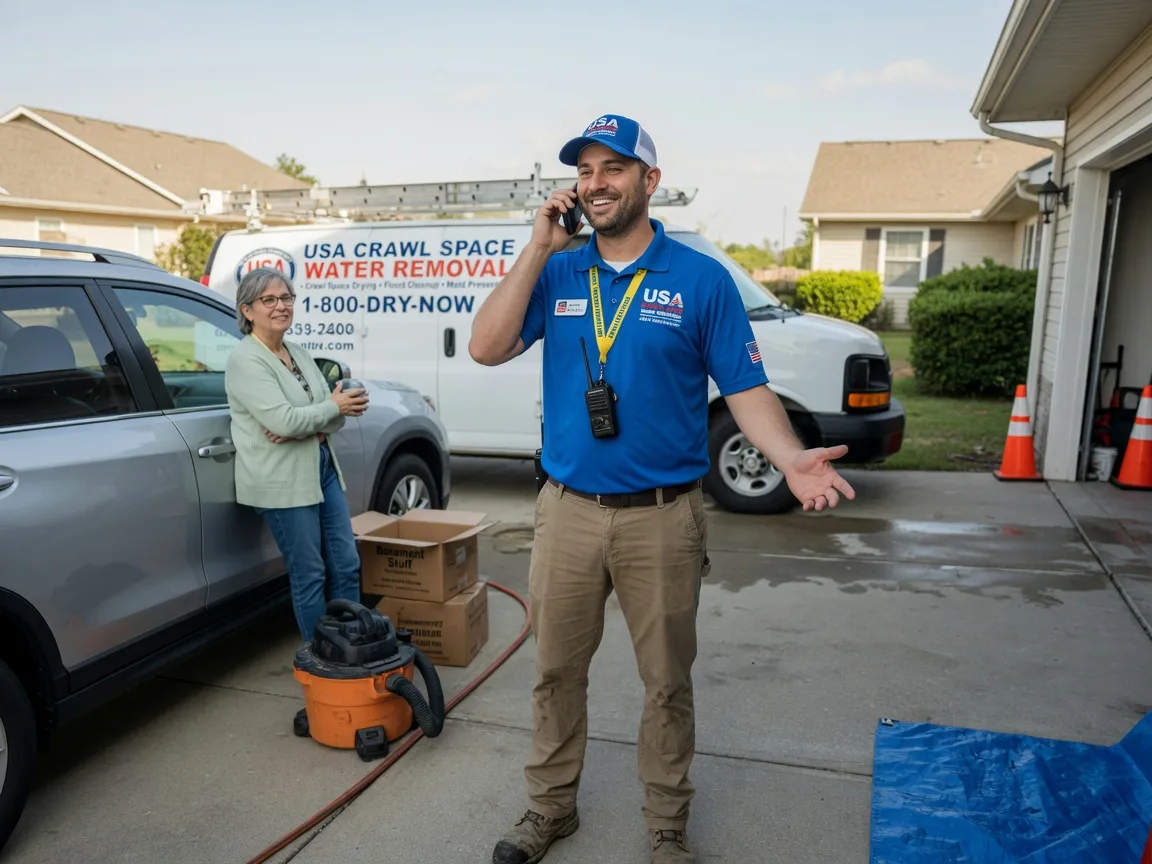 Crawl Space Water Removal Hixson, TN FAQs